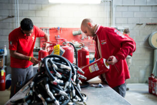 fire extinguishers inspection